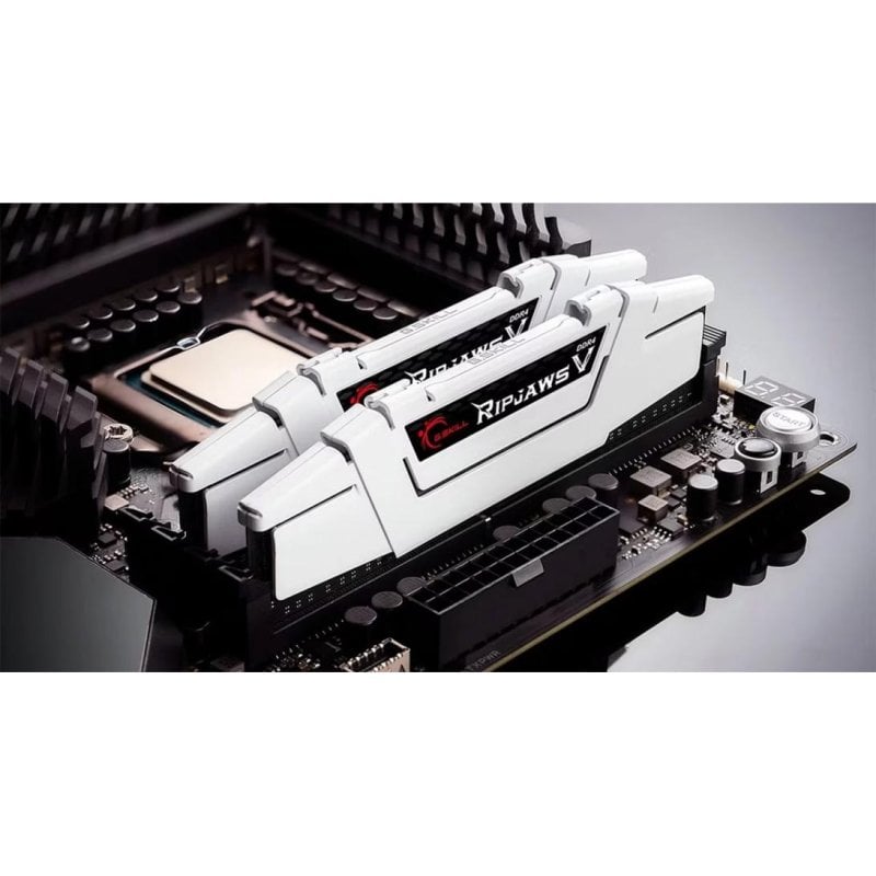 g-skill Memoire RAM G.Skill Ripjaws V 32Go 2x16Go DDR4 3600MHz CL16 XMP White