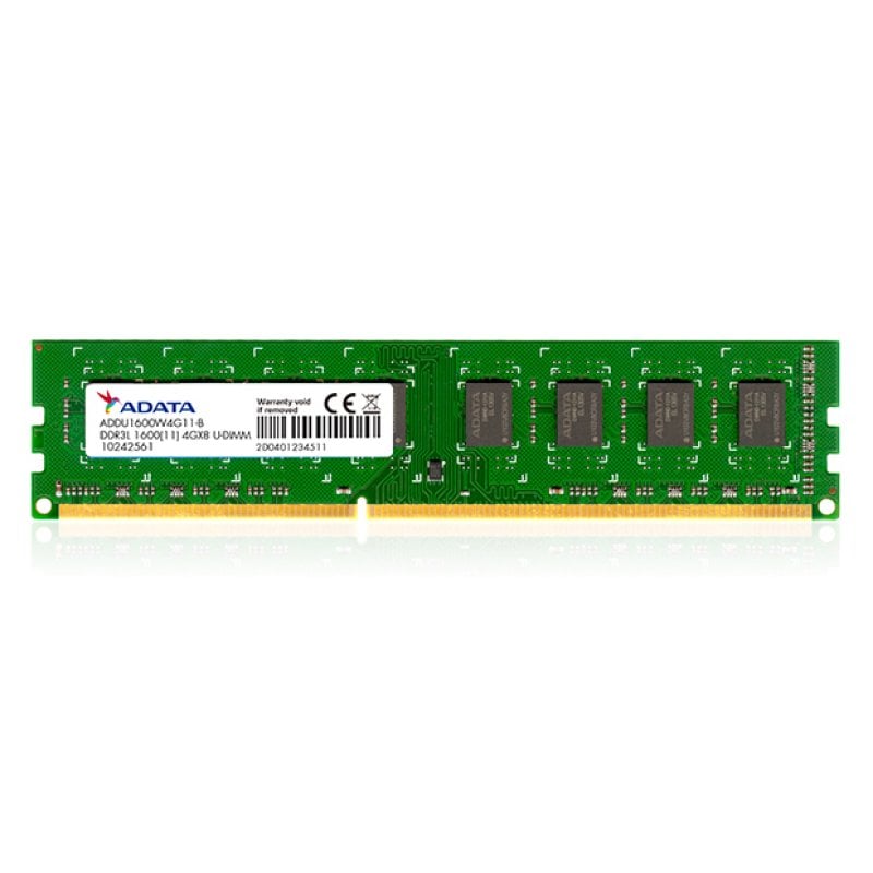 ADATA ADDU1600W8G11-S module de mémoire 8 Go 1 x 8 Go DDR3L 1600 MHz