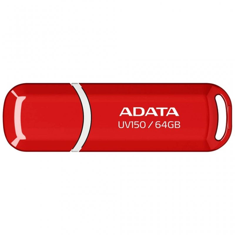 ADATA 64GB DashDrive UV150 lecteur USB flash 64 Go USB Type-A 3.2 Gen 1 (3.1 Gen 1) Red