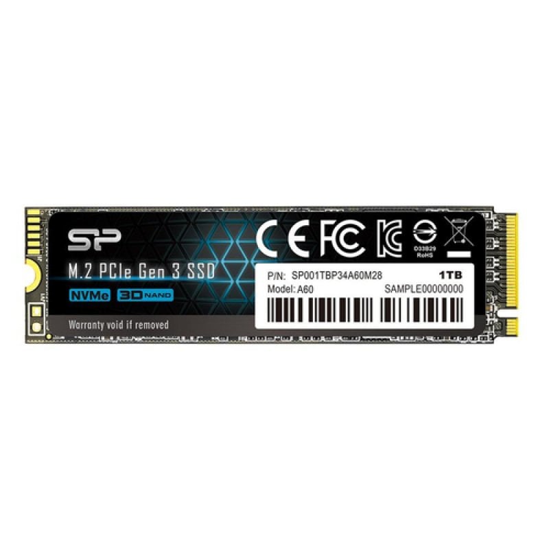 silicon-power Silicon Power P34A60 SSD M.2 PCIe Gen3×4 1 To