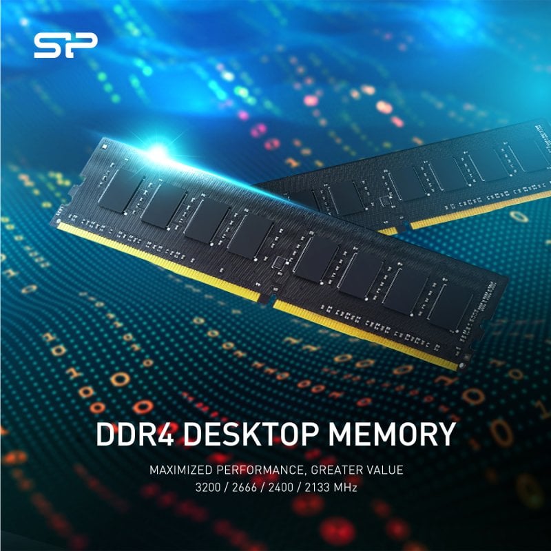 silicon-power Mémoire RAM Silicon Power 16 Go DDR4 2666 MHz UDIMM SP016GBLFU266X02
