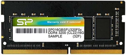 silicon-power Silicon Power SP016GBSFU320X02 SODIMM DDR4 3200MHz 16Go 1x16Go CL22