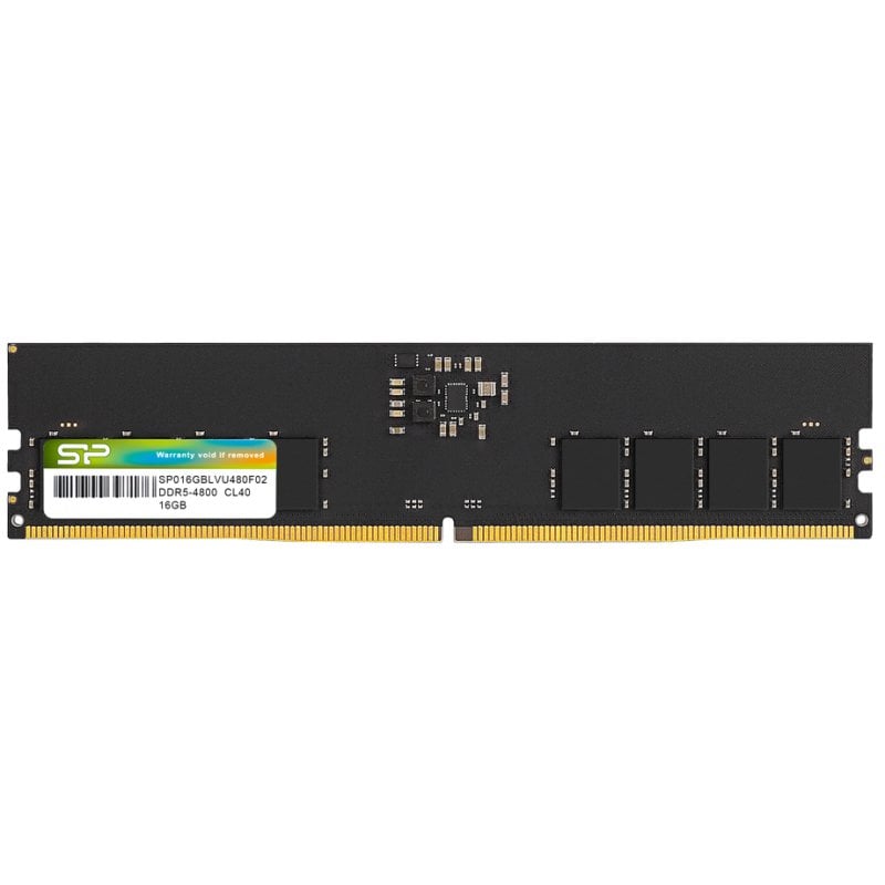 silicon-power Silicon Power SP016GBLVU480F02 module de mémoire 16 Go 1 x 16 Go DDR5 4800 MHz ECC
