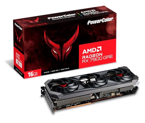 PowerColor Red Devil Carte graphique AMD Radeon 7900 GRE GDDR6 16 Go
