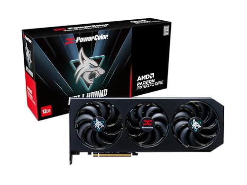 PowerColor Hellhound AMD Radeon RX 9070 GRE 12 Go GDDR6