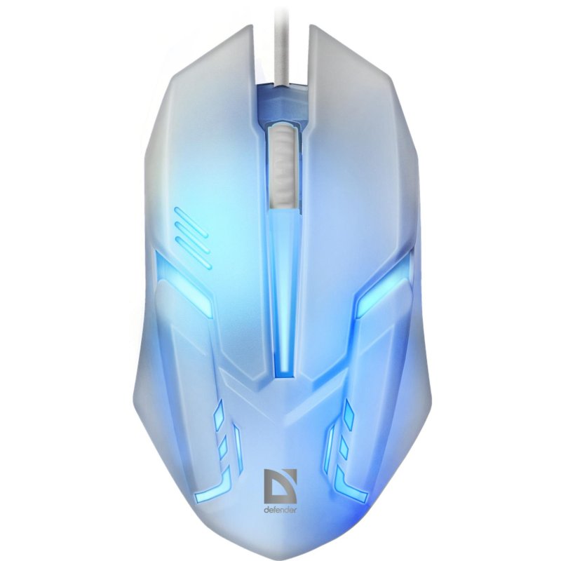 Defender Souris Defender Сyber MB-560L filaire 1200 DPI White éclairage RGB