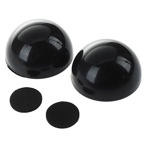 Jdeijfev Lot de 2 supports antidérapants pour ordinateur portable avec boule froide Noir