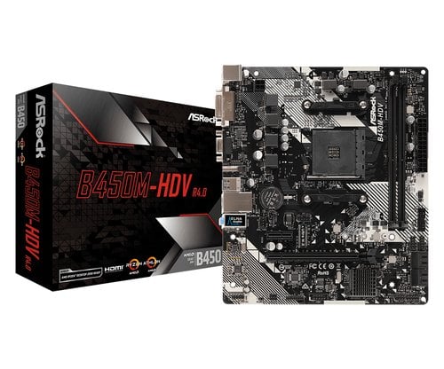 ASRock B450M HDV R4 0
