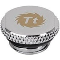 Thermaltake Embout Pacific G1 4 Stop Plug - Chrome Thermaltake