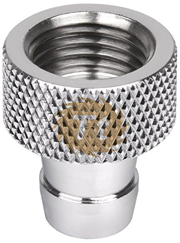 Thermaltake - Pacific 3 8 - Accessoire Watercooling - Raccord de tuyau (9.25 mm) Chrome