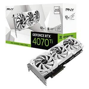 PNY RTX 4070 Ti 12GB Verto White Edition