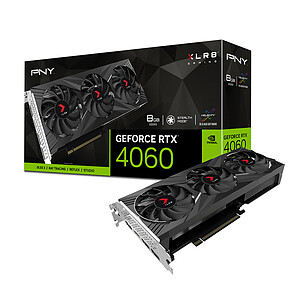 PNY GeForce RTX 4060 8 Go XLR8 Gaming Verto
