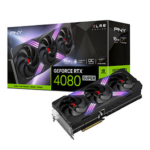 PNY RTX 4080 SUPER 16GB XLR8 Gaming VERTO OC