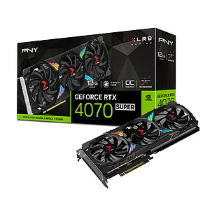 PNY GeForce RTX 4070 SUPER 12GB XLR8 Gaming VERTO
