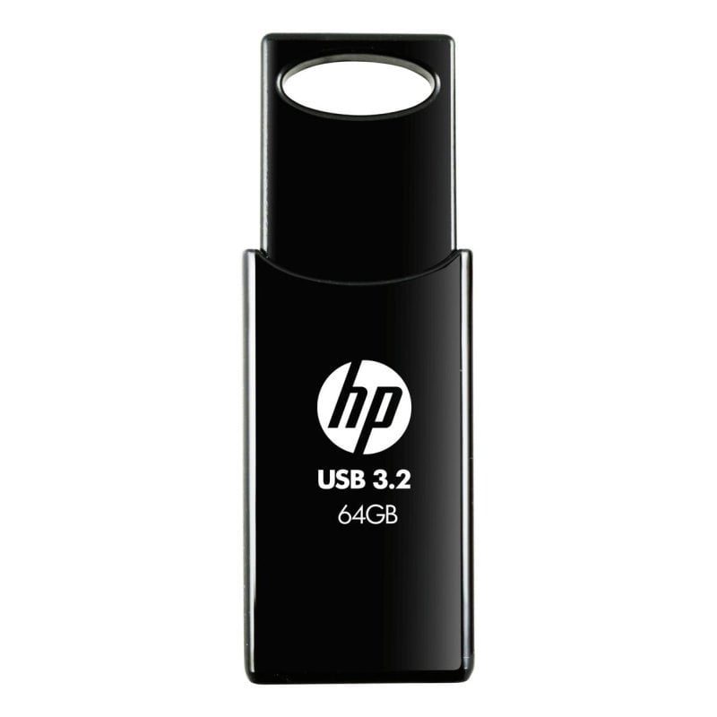 HP Clé USB HP 712w 64GB USB 3.2 Gen 1 Type-A 120MB s Black
