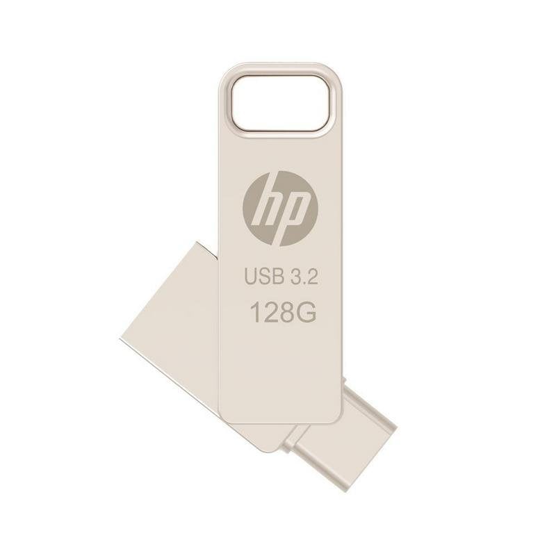 Pny Clé USB PNY HP x206C 128 Go USB-A USB-C 120 Mo s Métallique