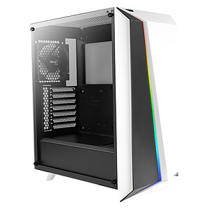 Aerocool Cylon Pro Tempered Glass White