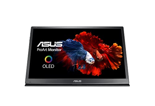 ASUS ProArt PQ22UC - Moniteur graphisme 21,5 4K portable - Dalle OLED - 0,5ms - 3840x2160 - 330cd m² - Micro-HDMI 2x USB-C - 99 DCI-P3 - HDR - Garantie 5 ans