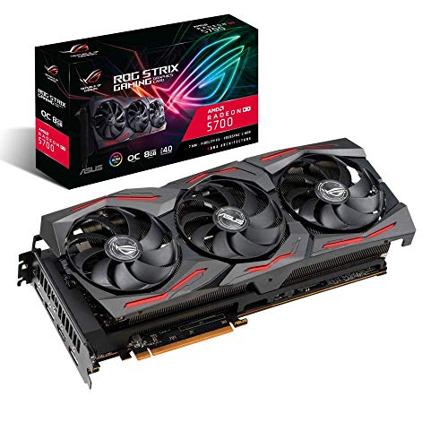 ASUS AMD Radeon ROG Strix RX 5700 OC Gaming Carte Graphique 8Go GB GDDR6 HDMI 3xDP