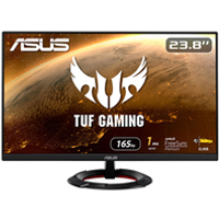 ASUS TUF Gaming VG249Q1R Ecran PC Gamer eSport 238 FHD Dalle IPS 165Hz 1ms 16 9 1920x1080 Display Port 2x HDMI Haut parleurs AMD FreeSync Premium Extreme Low Motion Blur
