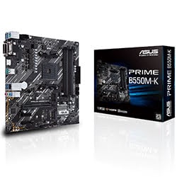 ASUS PRIME B550M K AMD B550 Emplacement AM4 micro ATX
