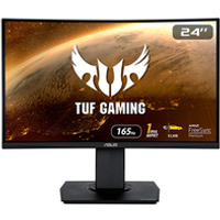 Asus Écran PC Asus TUF Gaming VG24VQR 23,6 LED FullHD 165Hz FreeSync Premium Courbé