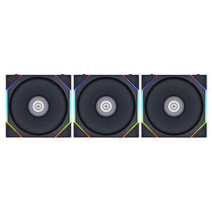 Lian Li Uni Fan TL120 Reverse Blade par 3 Black Controleur
