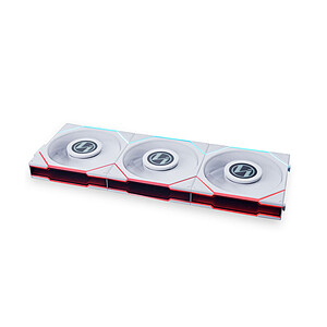 Lian Li Uni Fan TL LCD 120 Reverse Blade White - 120 mm (Pack de 3 Controleur)