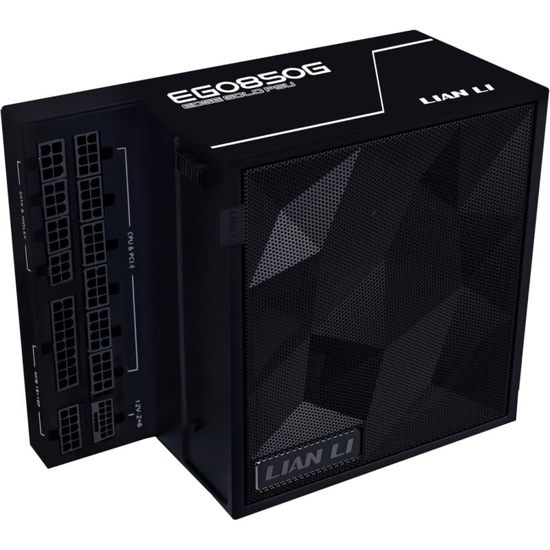 Lian-Li Lian Li EG0850G unité d'alimentation d'énergie 850 W 24-pin ATX 3.1 Black