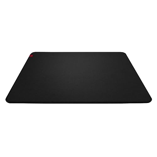BenQ Zowie G-SR II | Tapis de Souris pour Esport, Bords Cousus, antidérapant, Base en Caoutchouc, Noir, Grand Taille