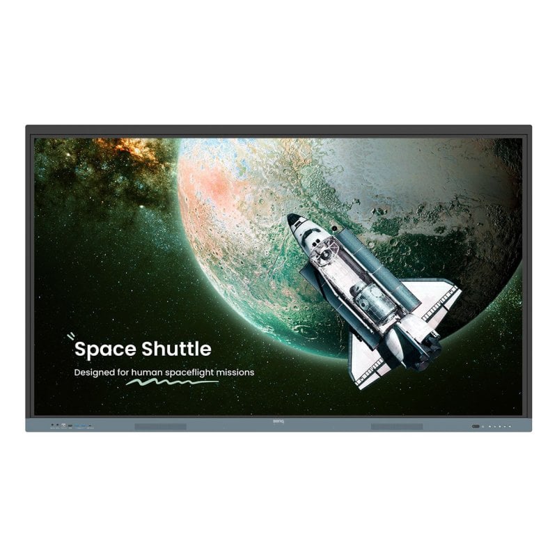 Benq Écran interactif Benq 86″ 4K Ultra HD IPS, 40 points de contact, Android 13, 8 Go 64 Go
