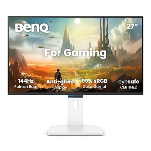 BenQ GW2790TE – Écran IPS 27 FHD 1080p 144Hz Eye-Care Bureau, USB-C, 1920x1080, Optimiseur visuel, Anti-Scintillement, Low Blue Light, Cadre Ultra-Fin, certifié TÜV, Design Ergonomique, Eye-Care U