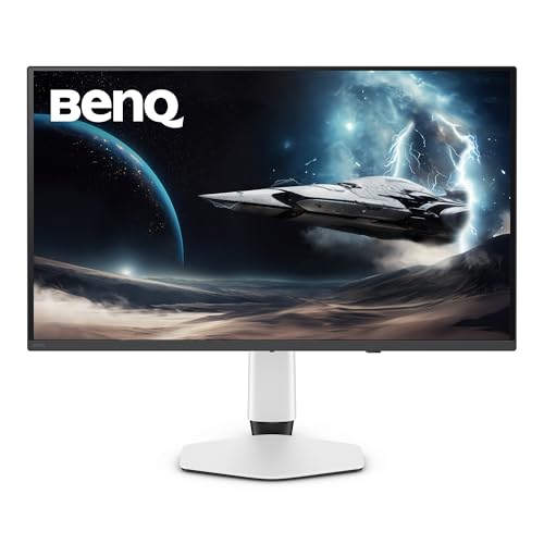 BenQ MOBIUZ EX321UZ 32 Pouces 4K QD-OLED Gen 4 240Hz 0.03ms, HDMI 2.1, DP2.1a 80Gbps, USB-C 90W, écran Gaming, 99 DCI-P3, DisplayHDR 400, FreeSync Premium Pro, télécommande, Garantie OLED 3 Ans