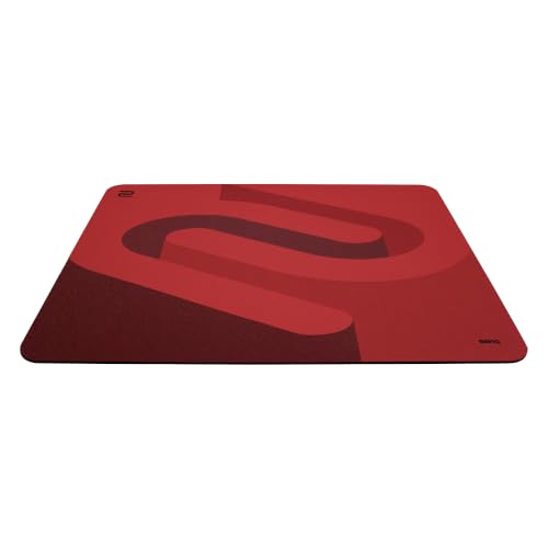 BenQ Zowie G-SR-SE Rouge II | Tapis de Souris Extra Large | Tissu résistant à l’humidité | Glisse Fluide | contrôle Constant | Base en Caoutchouc Dense | antidérapant