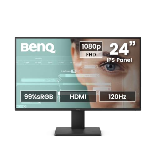 BenQ GW2491PE Moniteur 23,8 1080p FHD 120Hz IPS Eye-Care