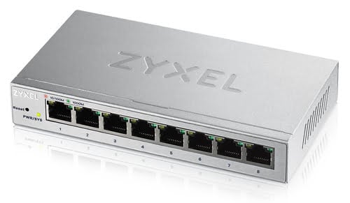 Zyxel Commutateur administrable Zyxel GS1200-8, 8 ports Ethernet Gigabit