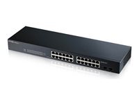 Zyxel GS-1900-24 - 24 (ports) 10 100 1000 Sans POE Empilable Manageable