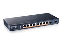 Zyxel Commutateur Zyxel 8 ports Ethernet 2,5 G, 2 SFP , PoE géré, rack 130 W