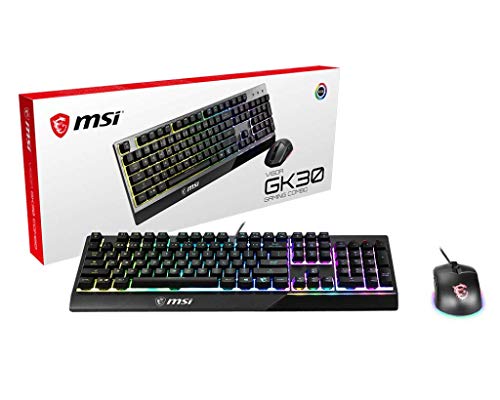 MSI Clutch Souris Combo Teclado Ratón