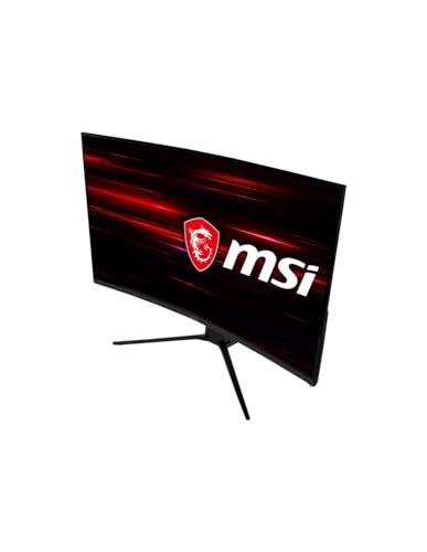 MSI Optix MAG322CR - Écran Gaming Incurvé 31,5 , 1500R, Dalle VA 1920x1080 FHD, 16 9, 180Hz 1ms, FreeSync, HDR Ready, Pied Réglable Mystic Light - DP 1.2a, HDMI 2.0b, USB Type-C, USB 2.0