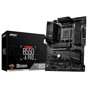 MSI B550 A PRO
