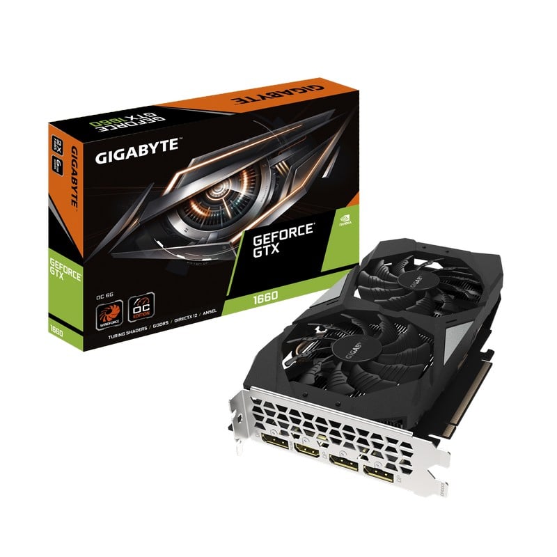 Gigabyte Gigabyte GeForce GTX 1660 OC 6 Go GDDR5