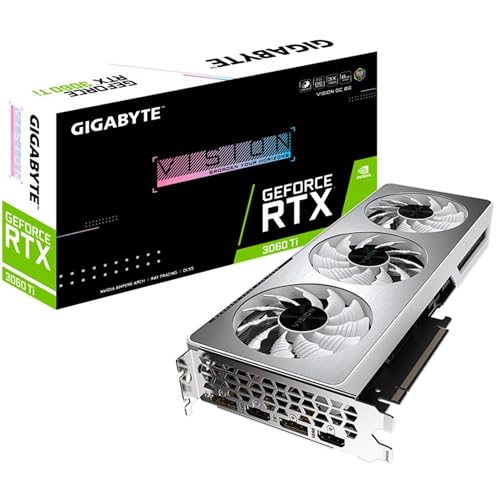 GIGABYTE GeForce RTX 3060 Ti Vision OC 8G (rev. 2.0) NVIDIA 8 Go GDDR6