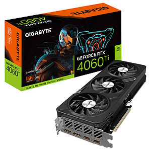 Gigabyte GeForce RTX 4060 Ti GAMING OC 8 Go
