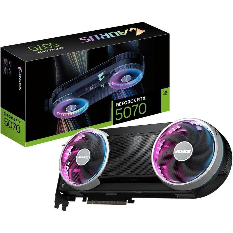 Gigabyte AORUS GeForce RTX 5070 INFINITY 12G