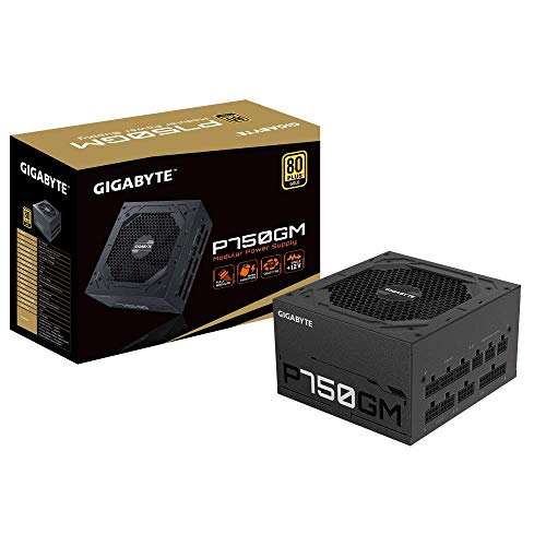 Gigabyte P750GM unité d'alimentation d'énergie 750 W 20 4 pin ATX ATX Noir