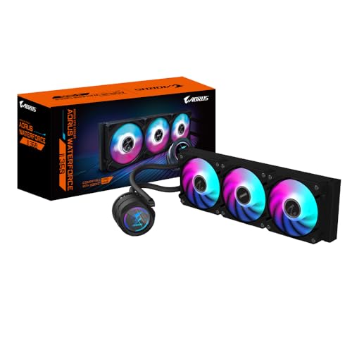 GIGABYTE - AORUS WATERFORCE II 360 - Refroidisseur liquide - 3 ventilateurs 120 mm