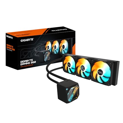 Gigabyte Refrigeración Líquida GIGABYTE GAMING 360 360mm 3 Ventilateurs ARGB Daisy-Chain