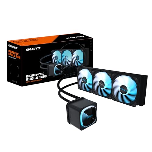 Gigabyte Refrigeración Líquida Gigabyte Eagle 360 394mm 3 Ventilateurs ARGB LCD