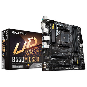 Gigabyte B550M DS3H
